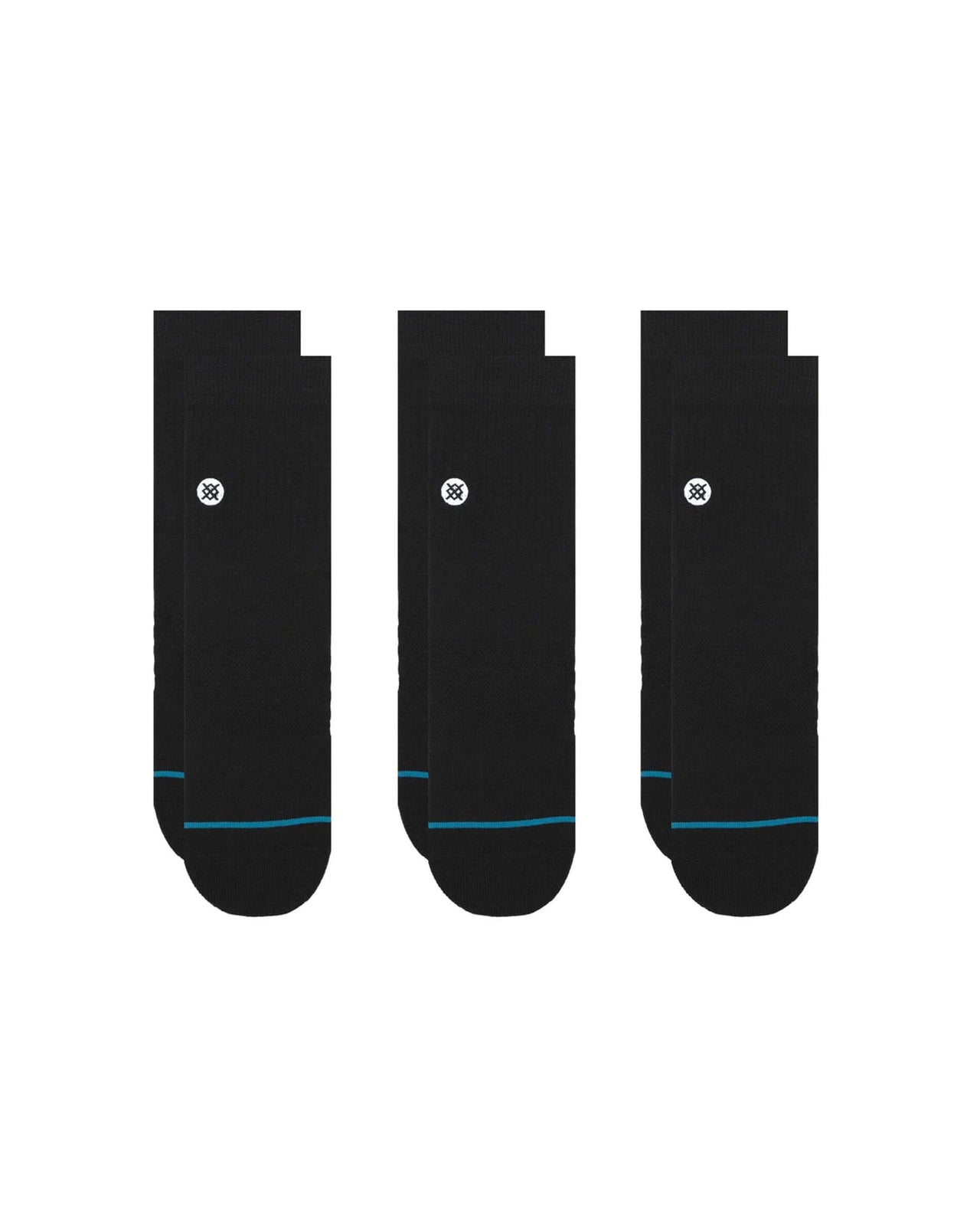 Stance Icon Quarter Socks - 3 Pack