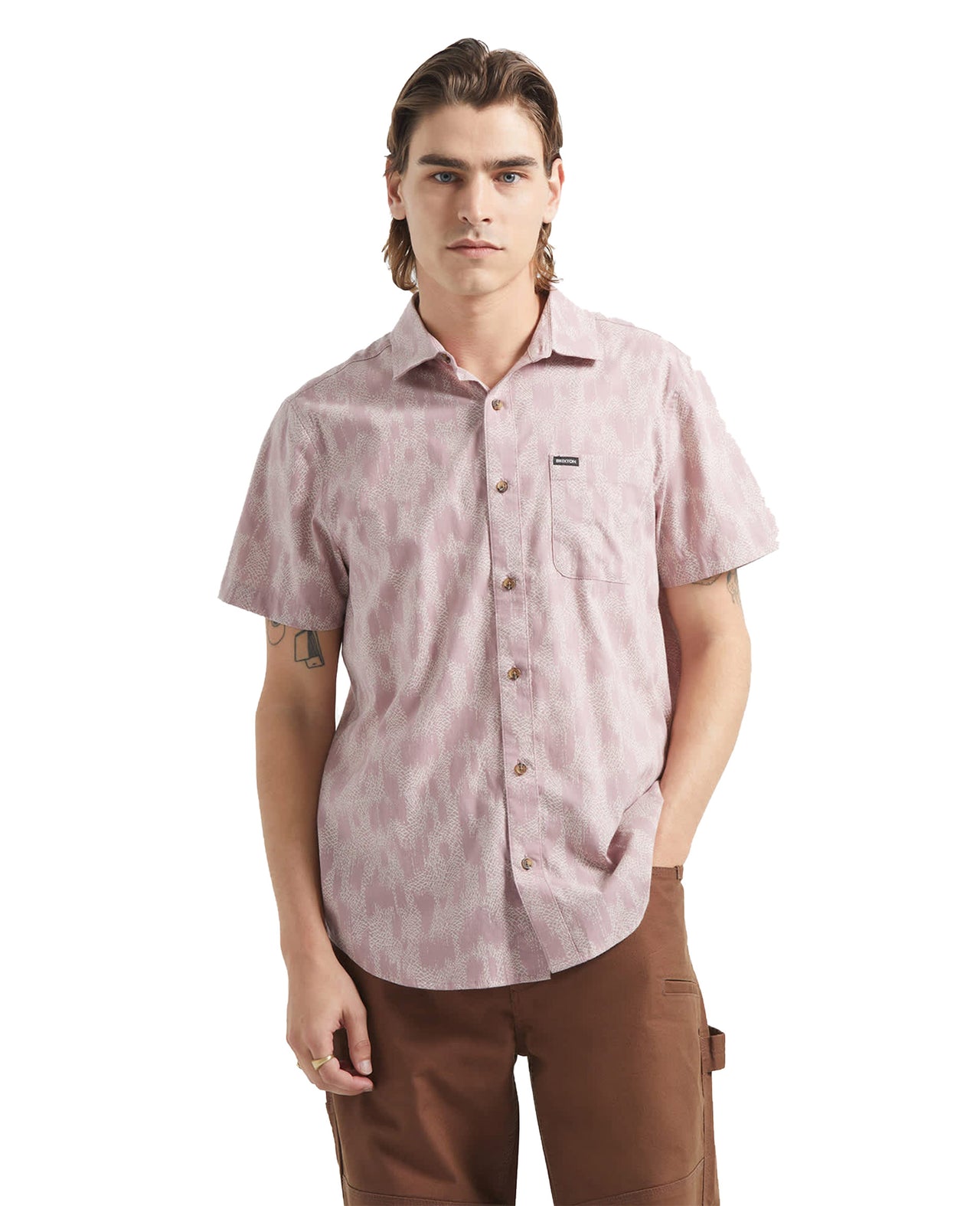 Brixton Charter Print Shirt
