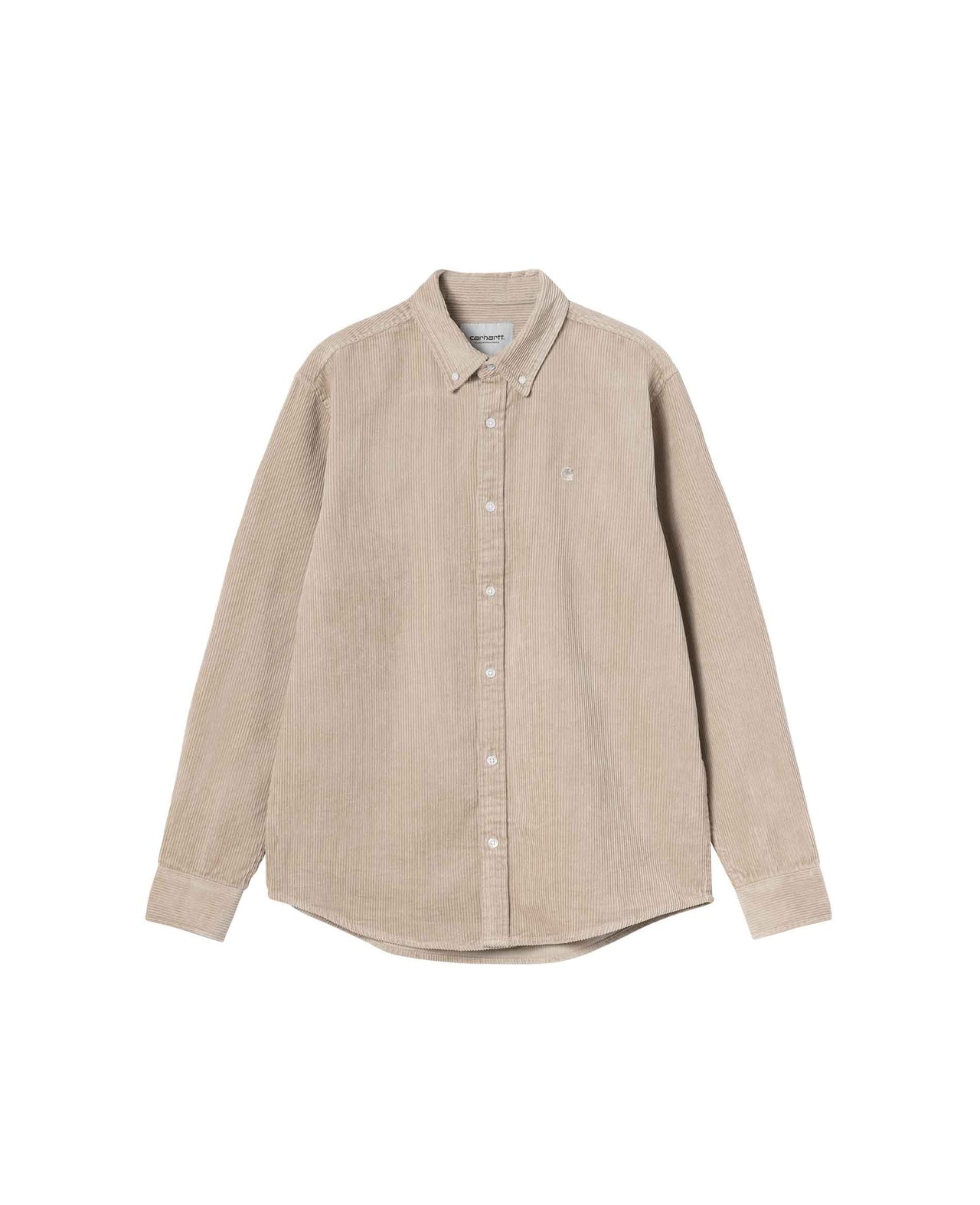 Carhartt WIP Madison Cord Shirt wall meter foto