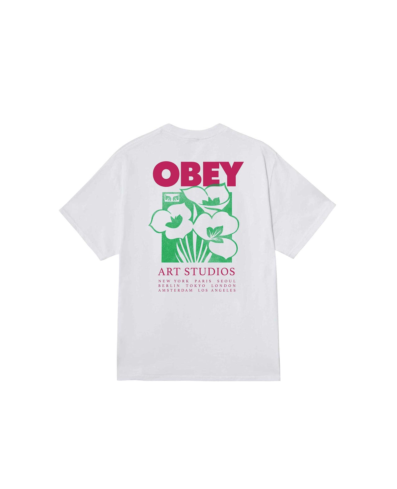 Obey Art Studio Flowers Tee