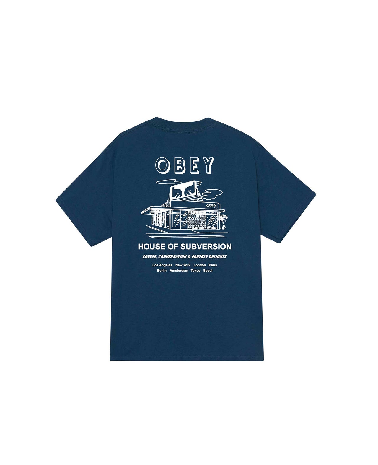 Obey House Of Subversion Tee