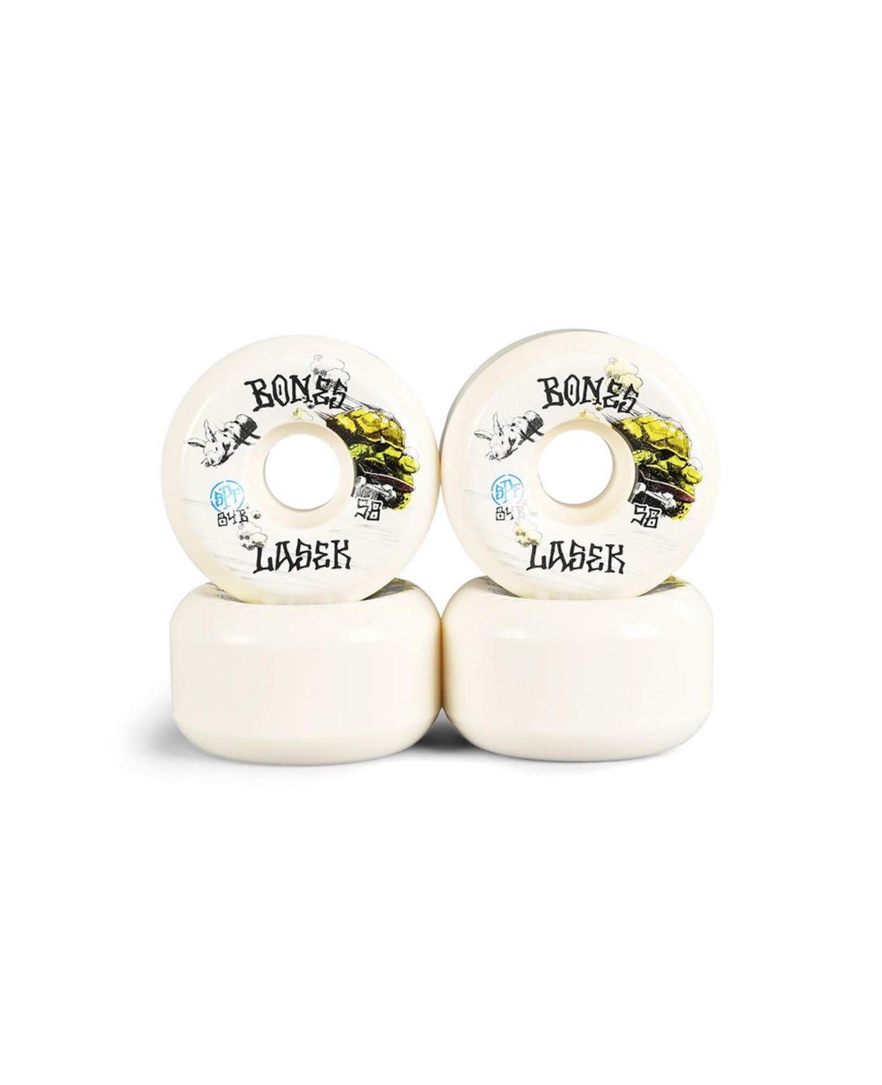 Bones Lasek Tortoise & Hare SPF 84B 58MM Wheels