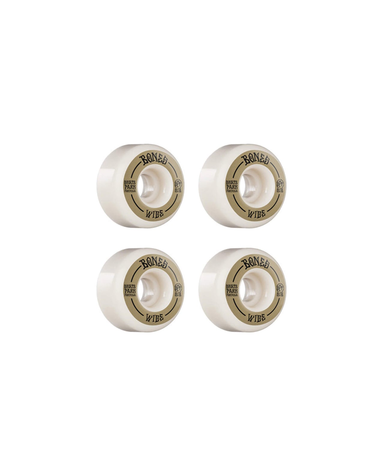 Bones Wide Gold SPF 81B 55MM Wheels
