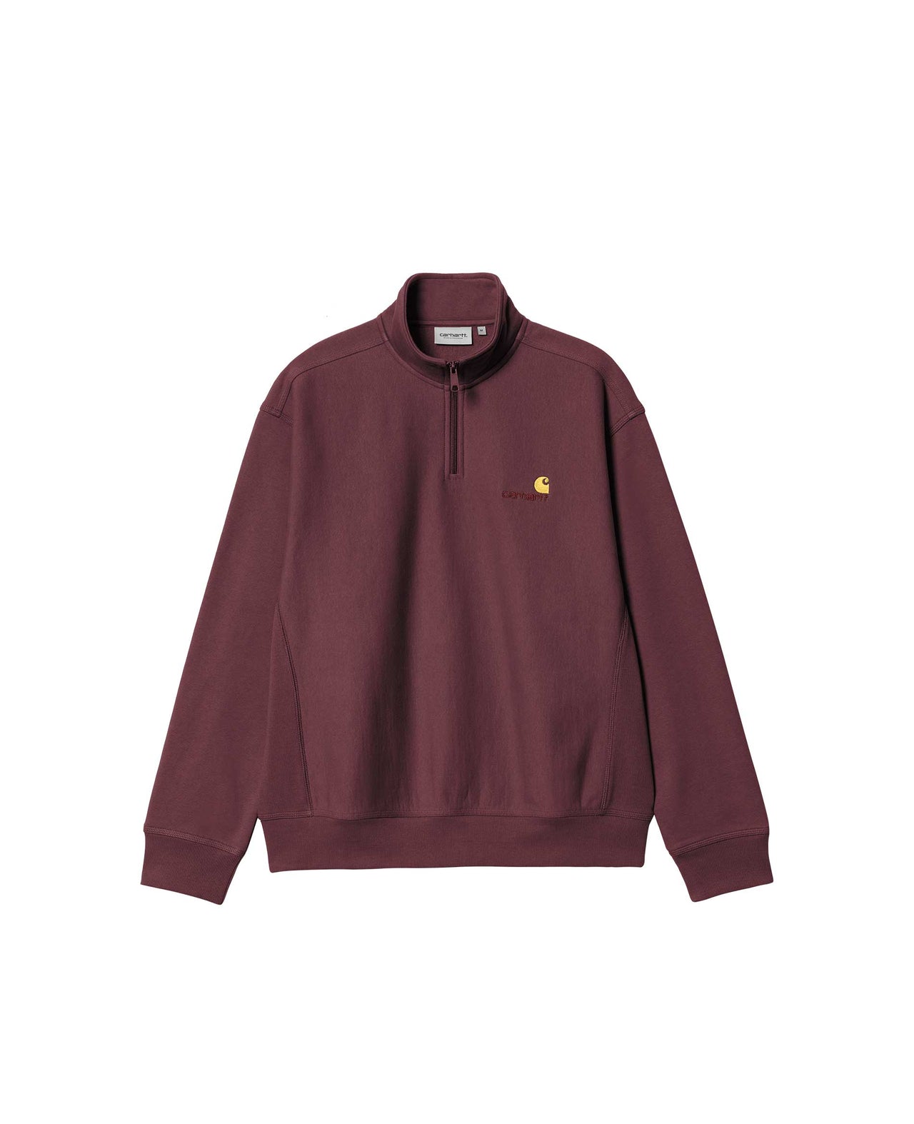 Carhartt WIP Half Zip American Script Sweatshirt