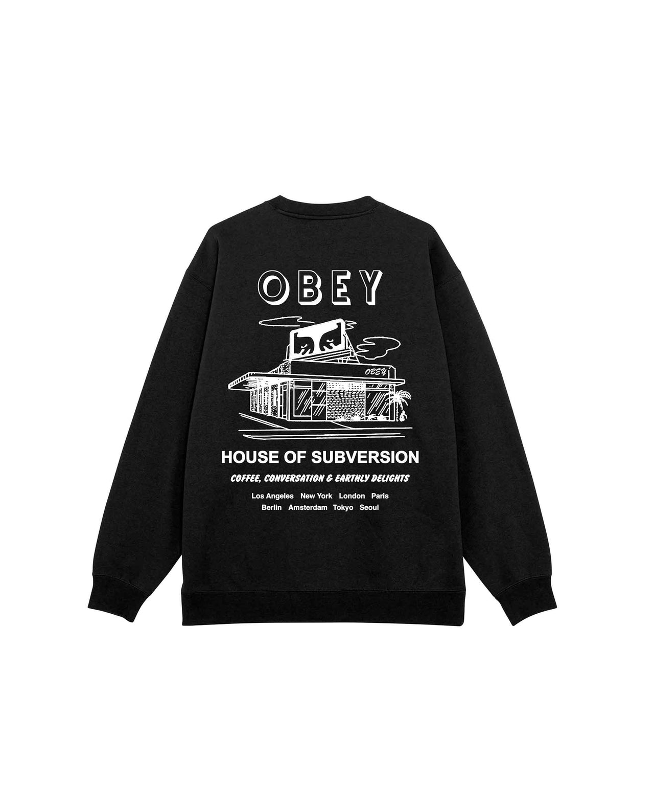 Obey House Of Subversion Premium Crewneck