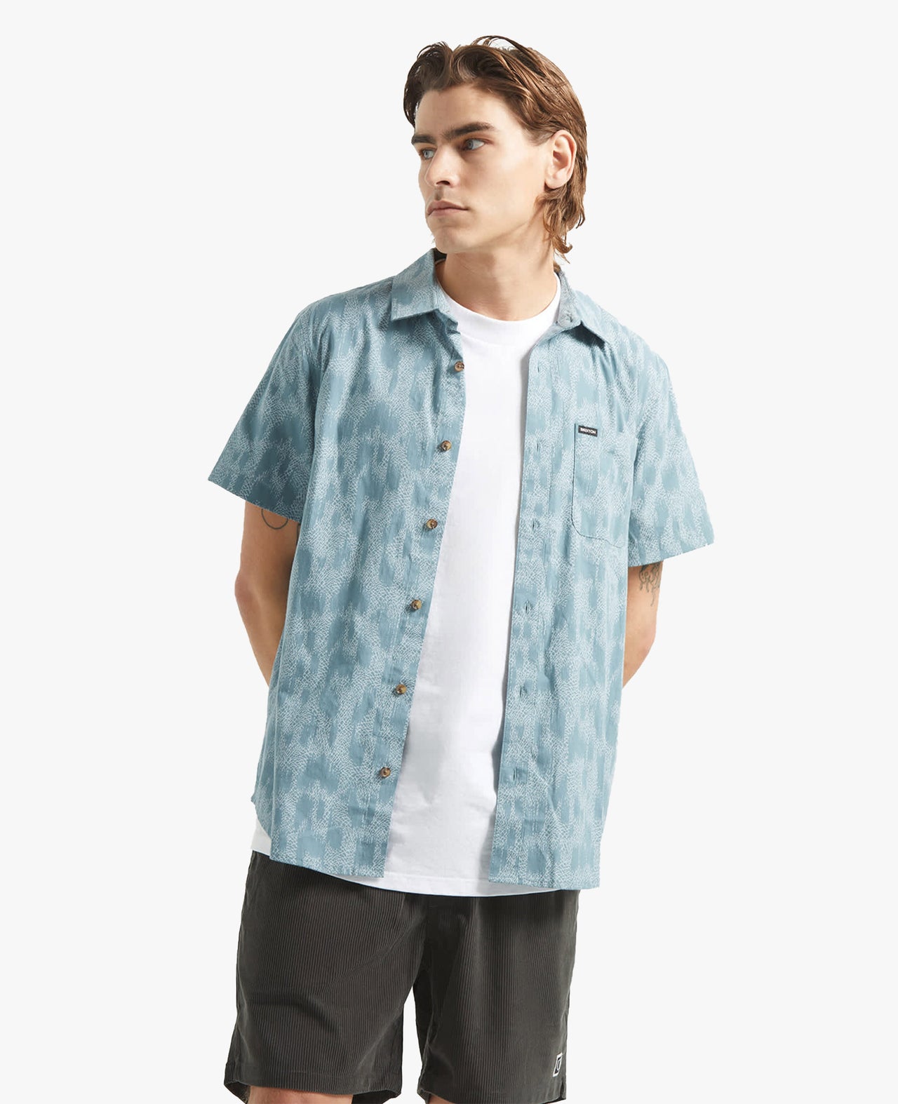 Brixton Charter Print Shirt