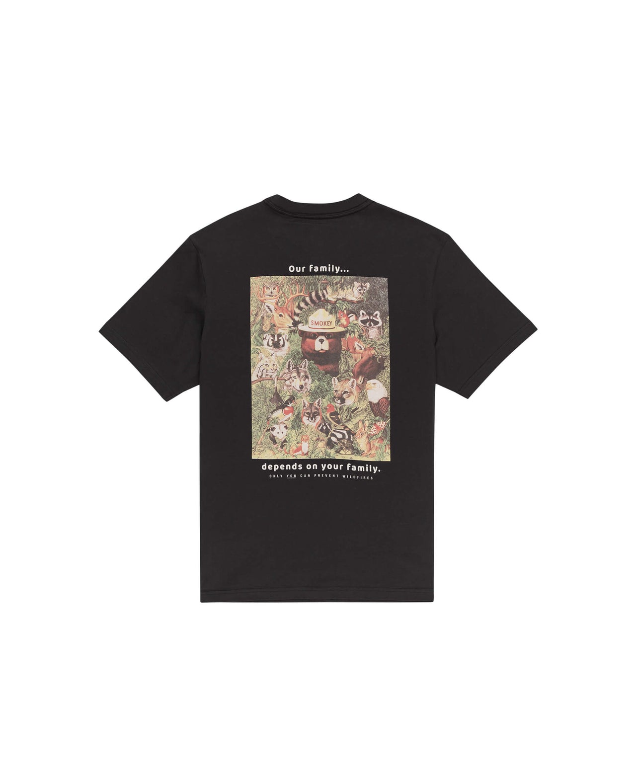 Element x Smokey Bear Family T-Shirt