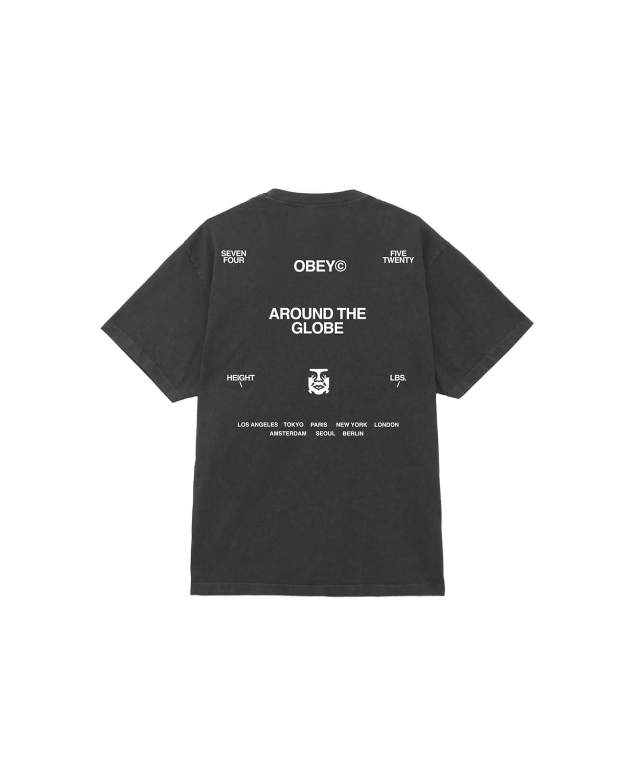 Obey Around The Globe Pigment T-Shirt