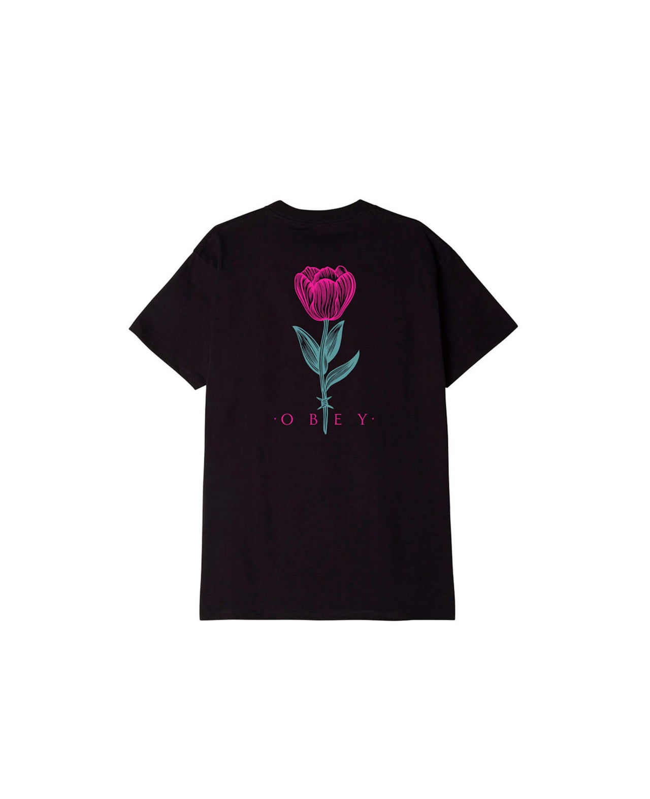Obey Barbwire Flower Classic Tee