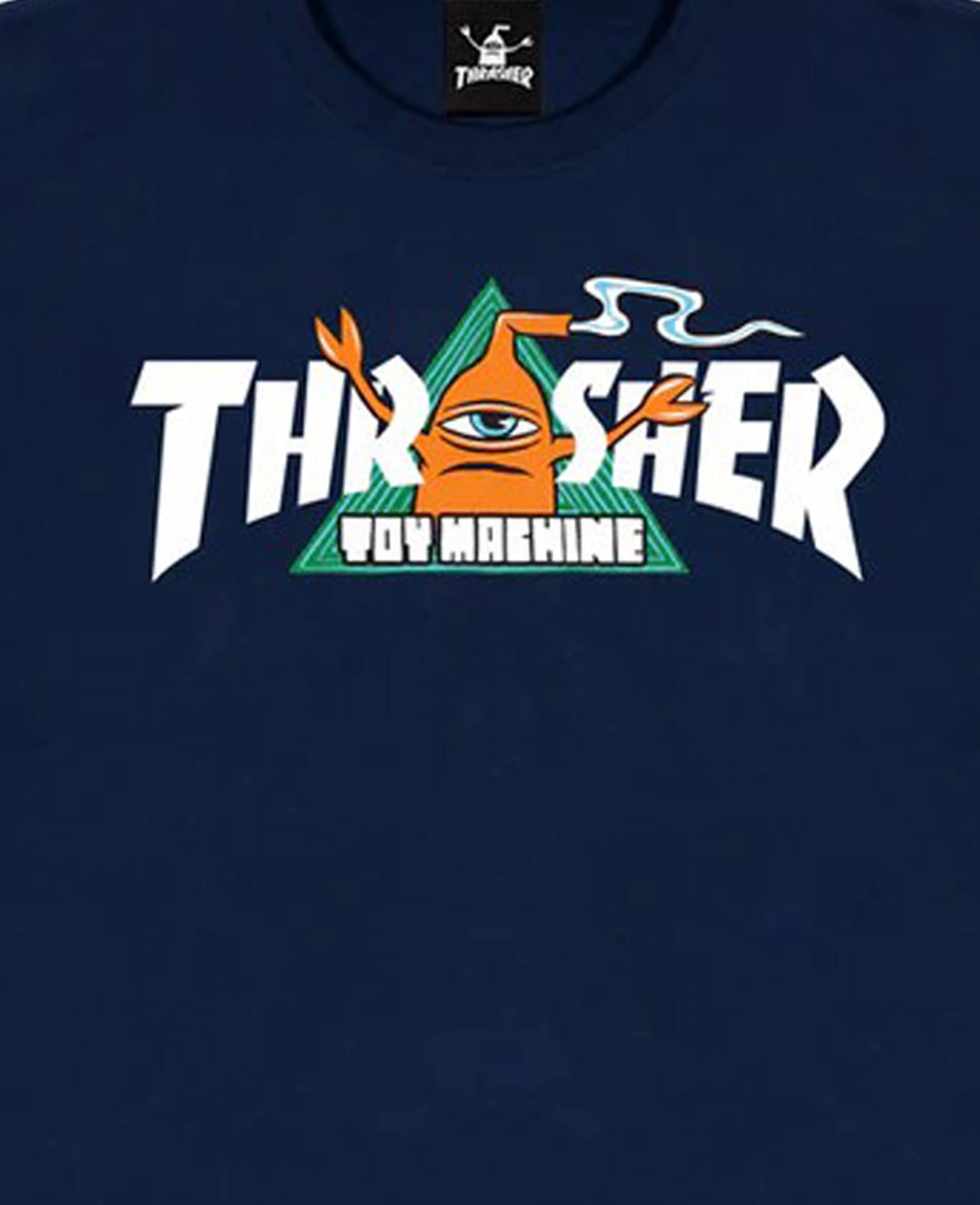 Thrasher x Toy Machine Vortex Tee