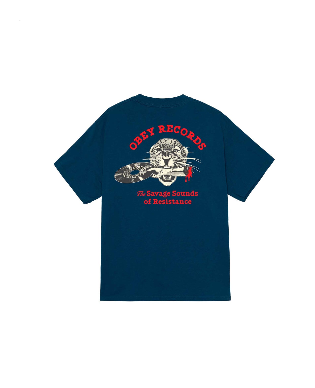 Obey Savage Sounds Leopard Tee