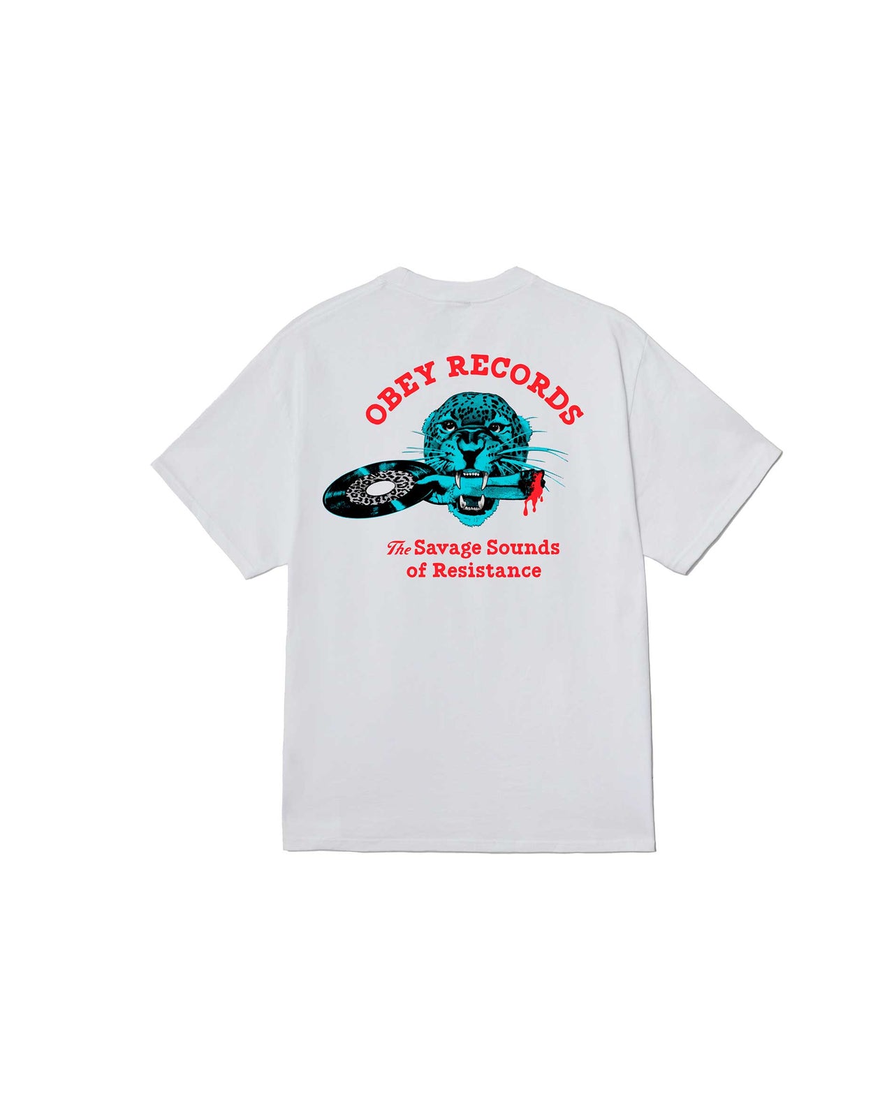 Obey Savage Sounds Leopard Tee