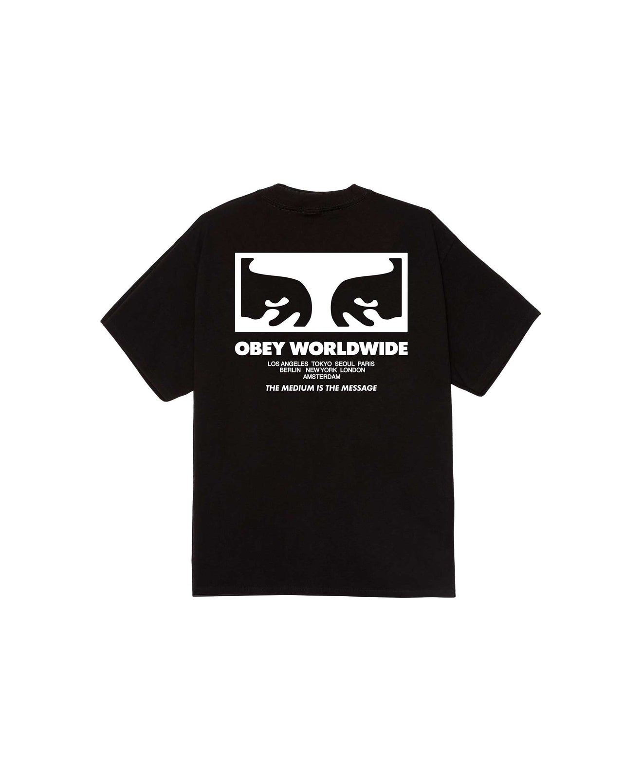 Obey The Medium Is The Message Tee