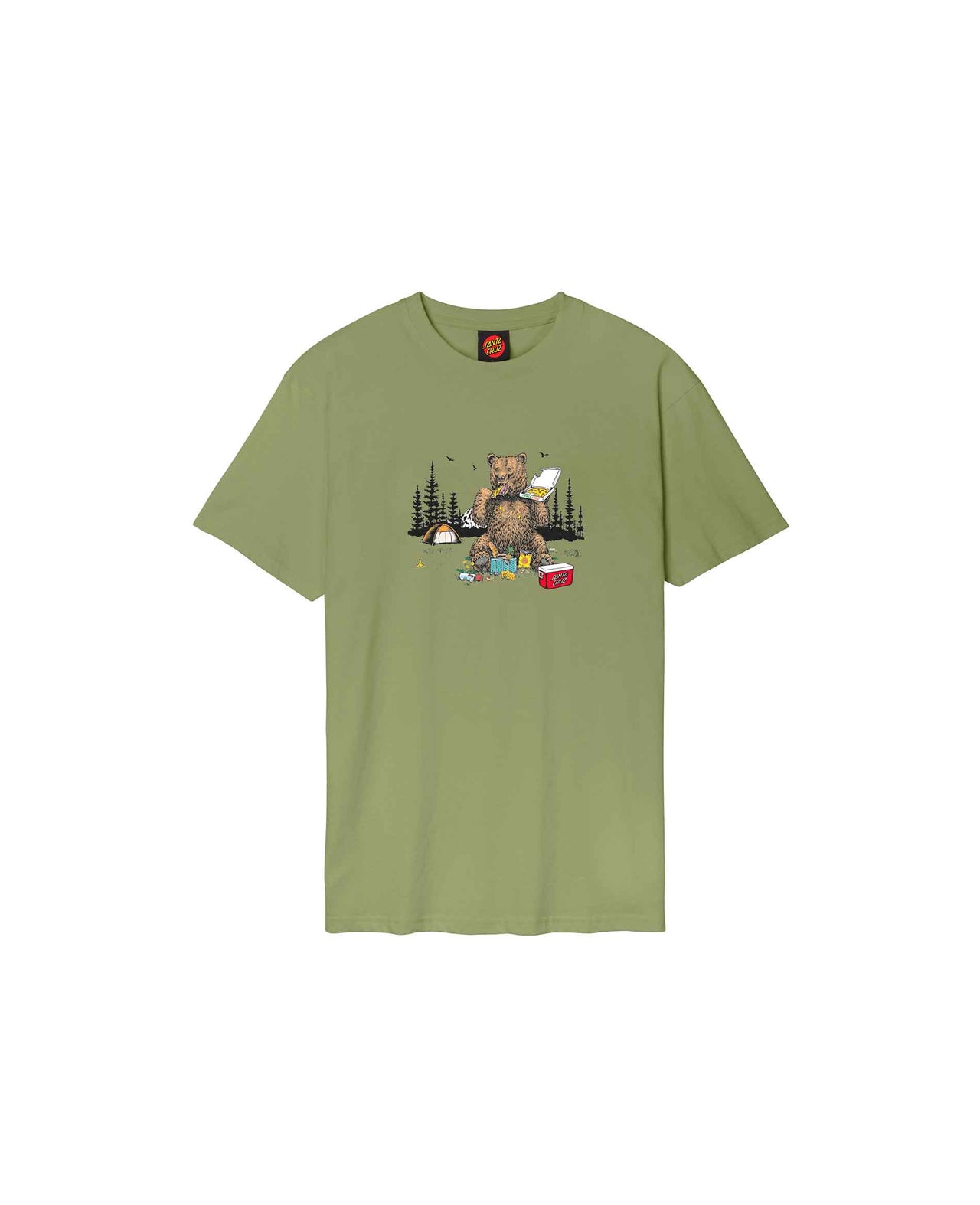 Santa Cruz Braun Pizza Bear T-Shirt