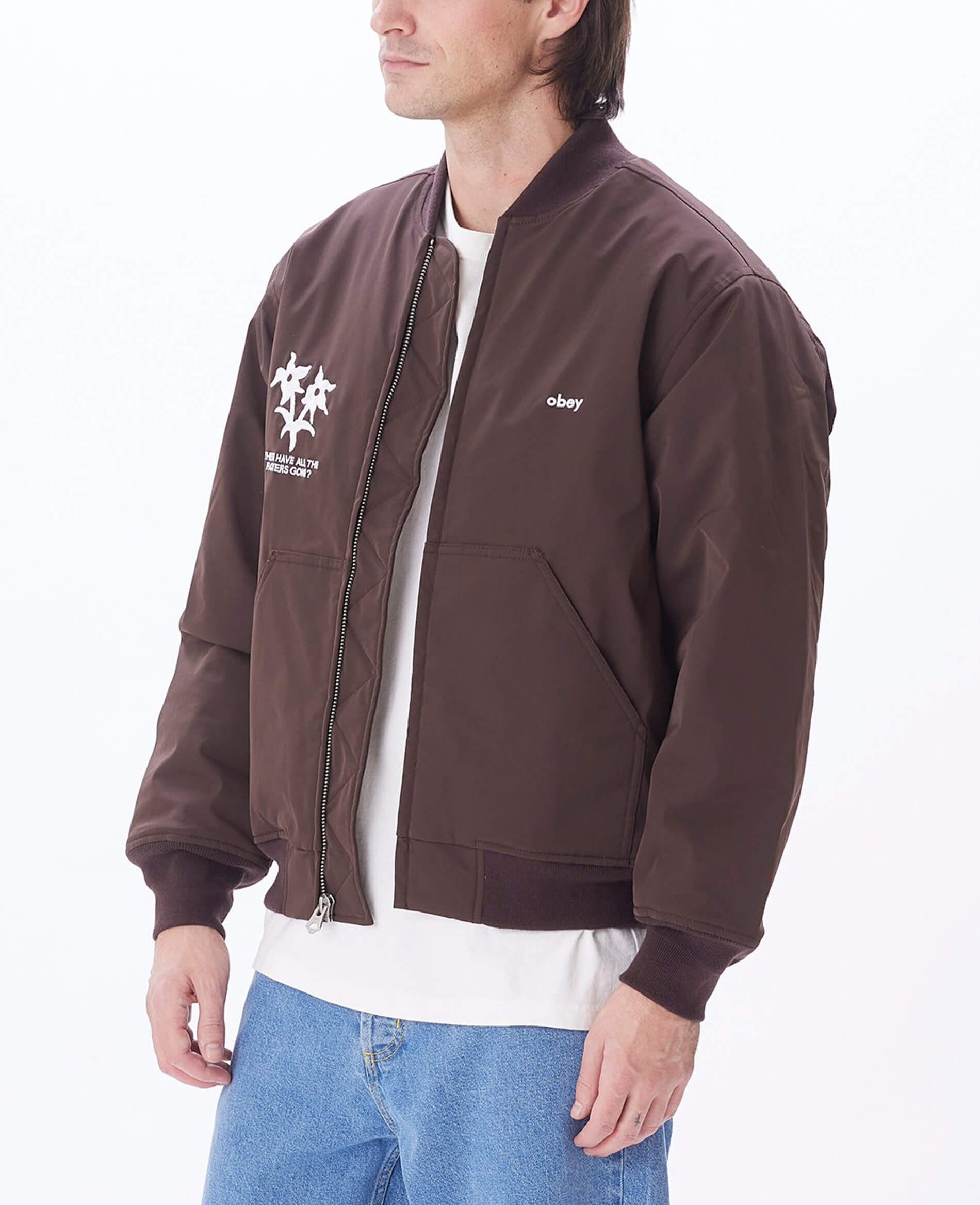 Obey Turnpike Bomber Jacket - e5store