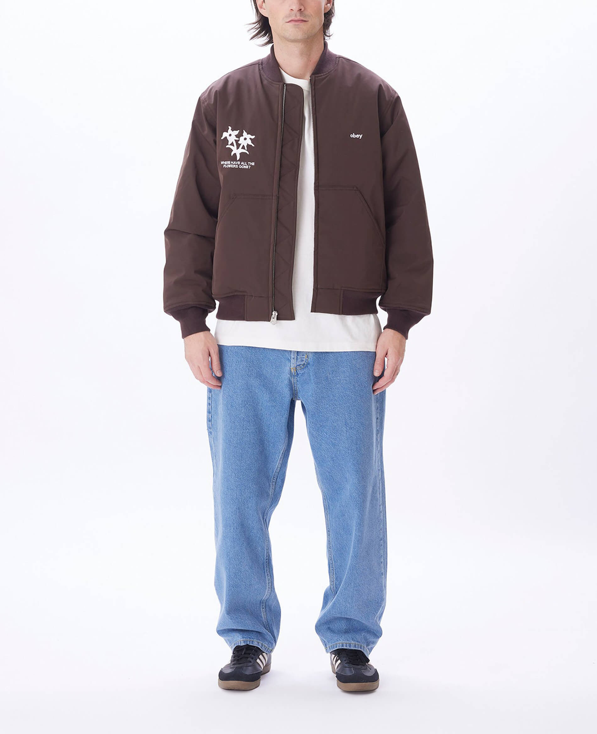 Obey Turnpike Bomber Jacket - e5store