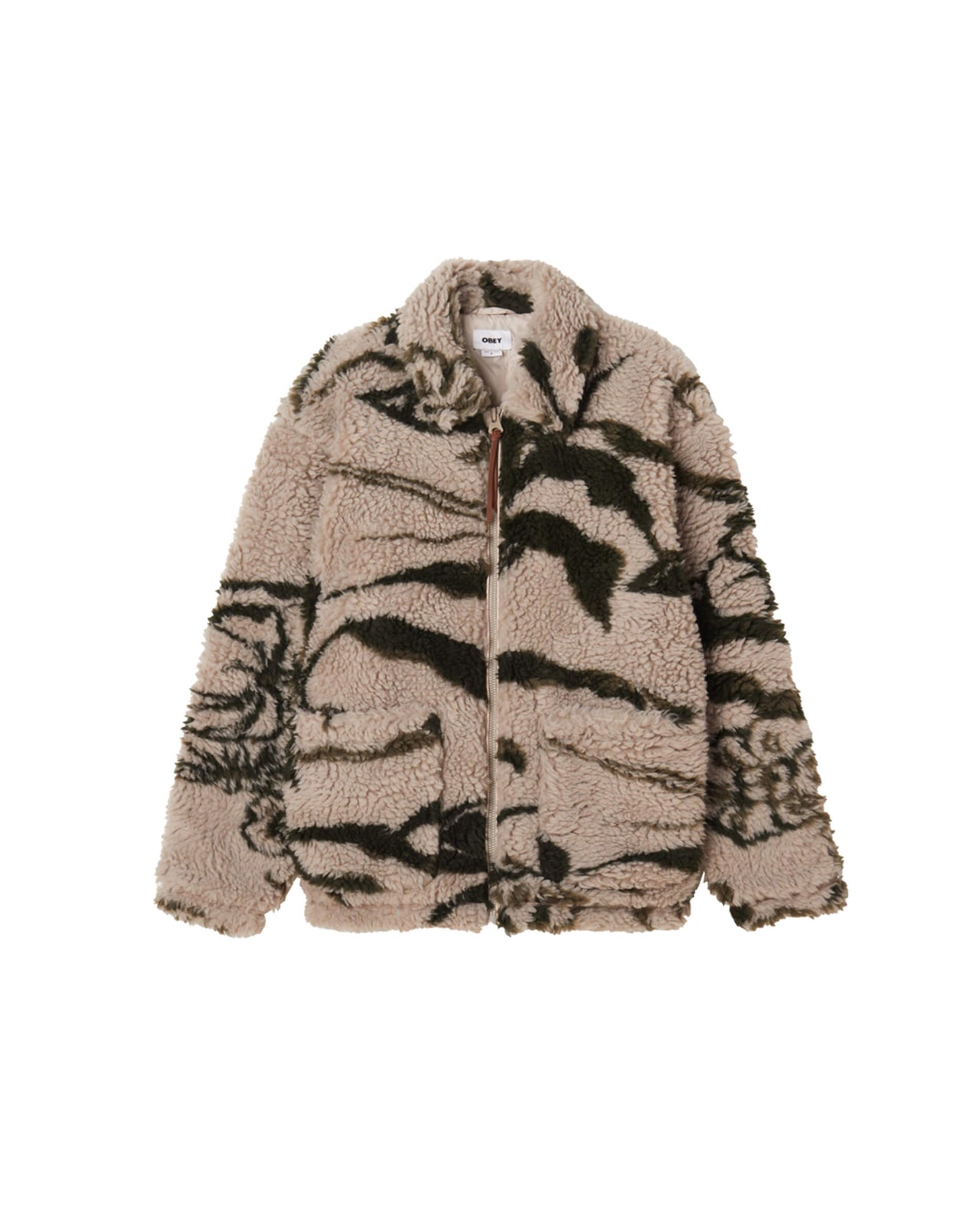 Obey Mushroom Sherpa Jacket