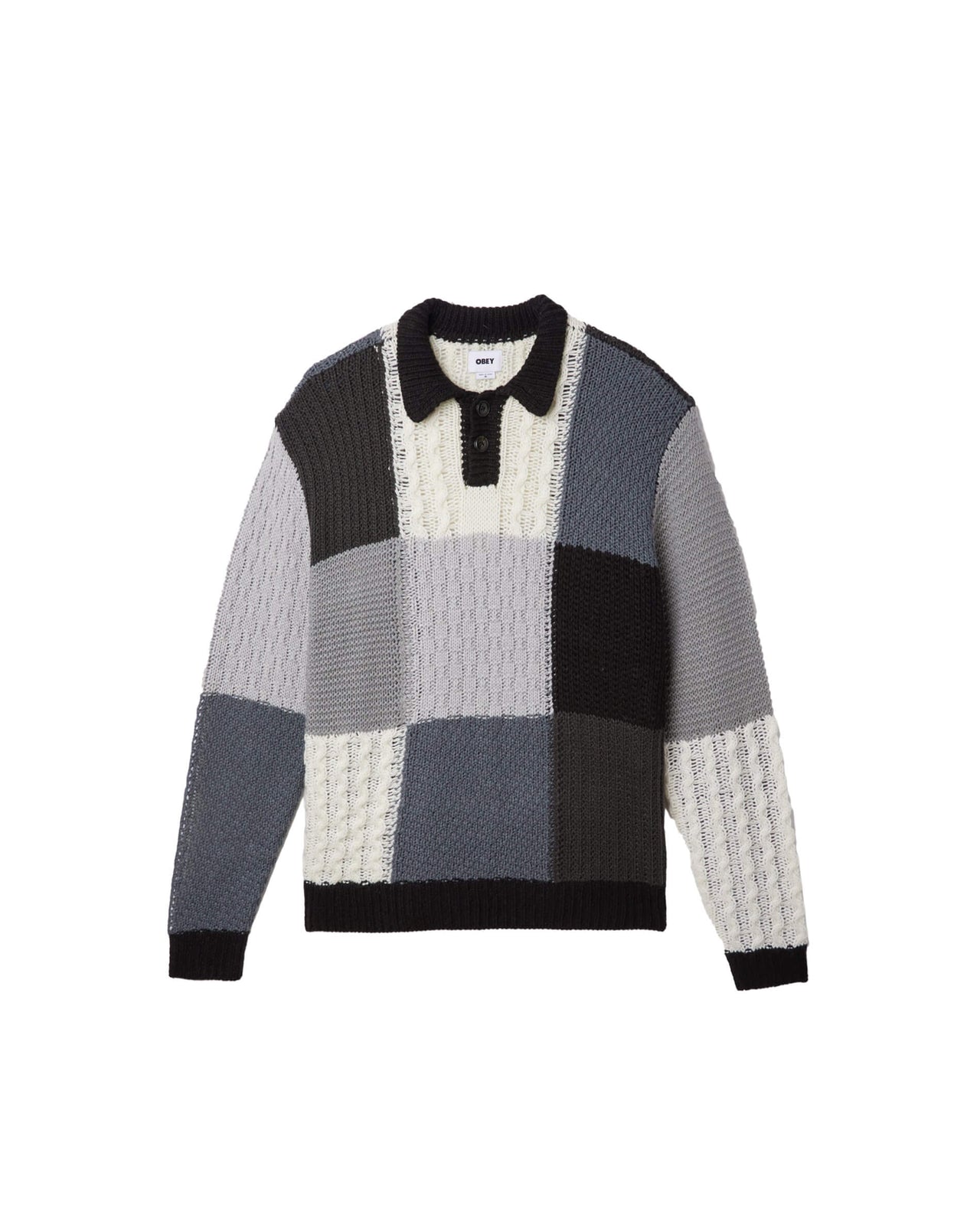 Obey Oliver Patchwork Sweater
