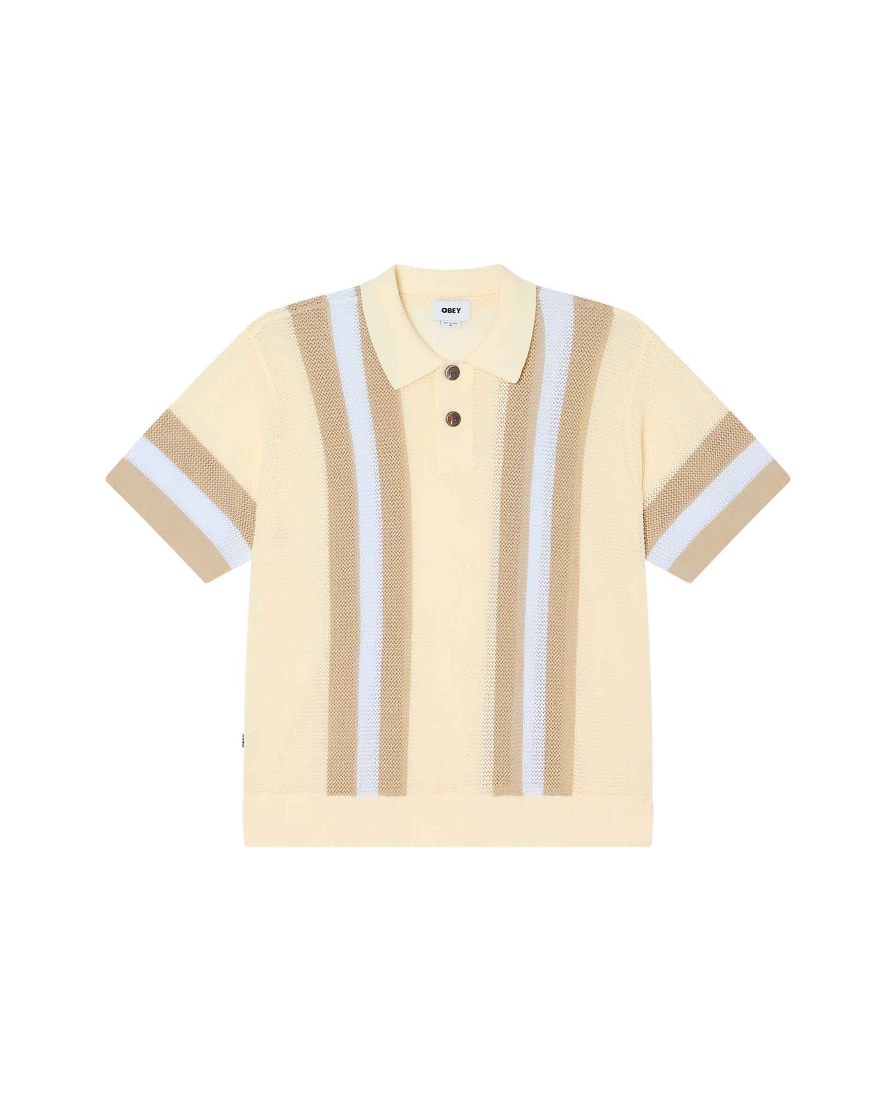 Obey Seth Unbleached Polo