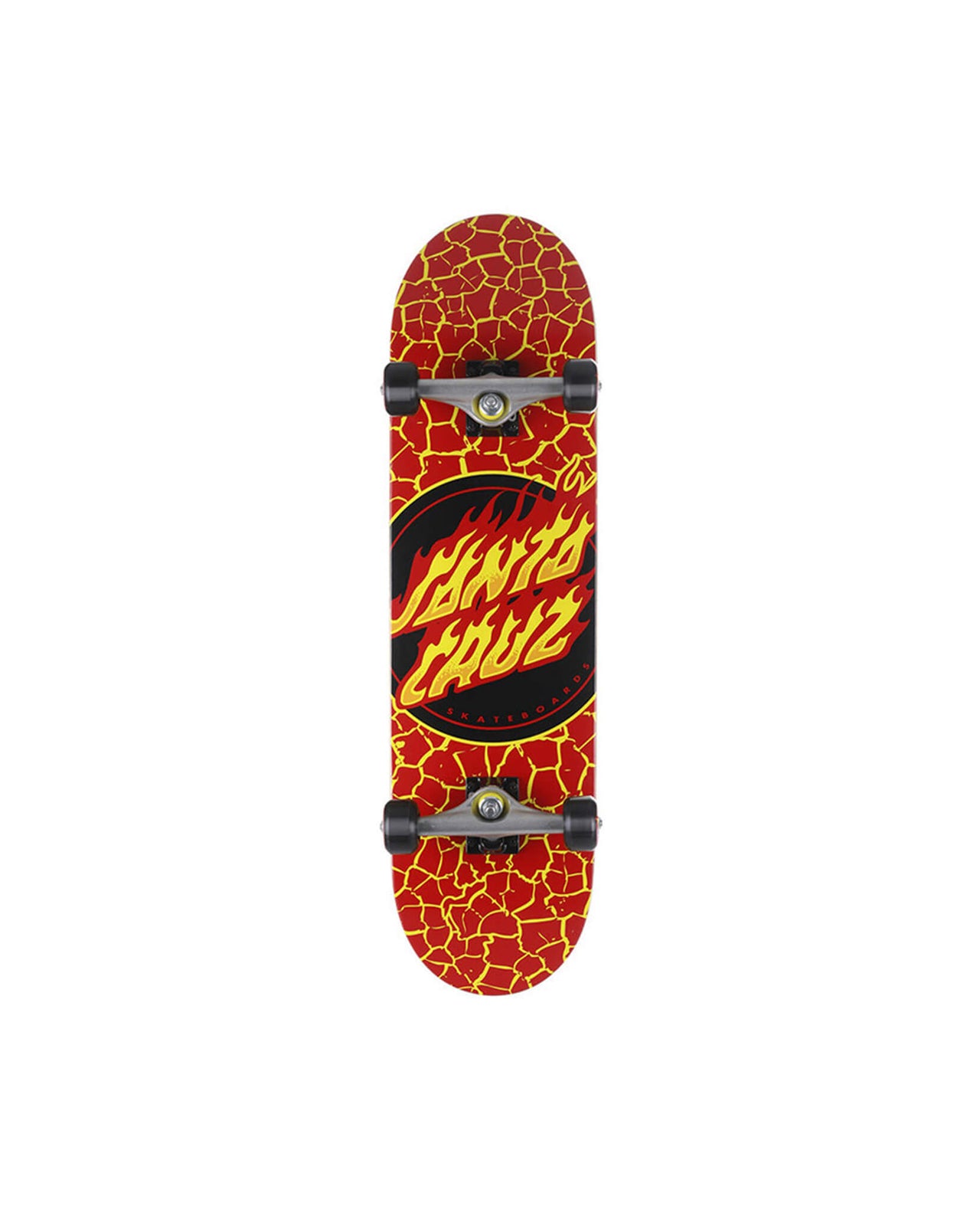 Santa Cruz Flame Dot 8.25" Skate Complete