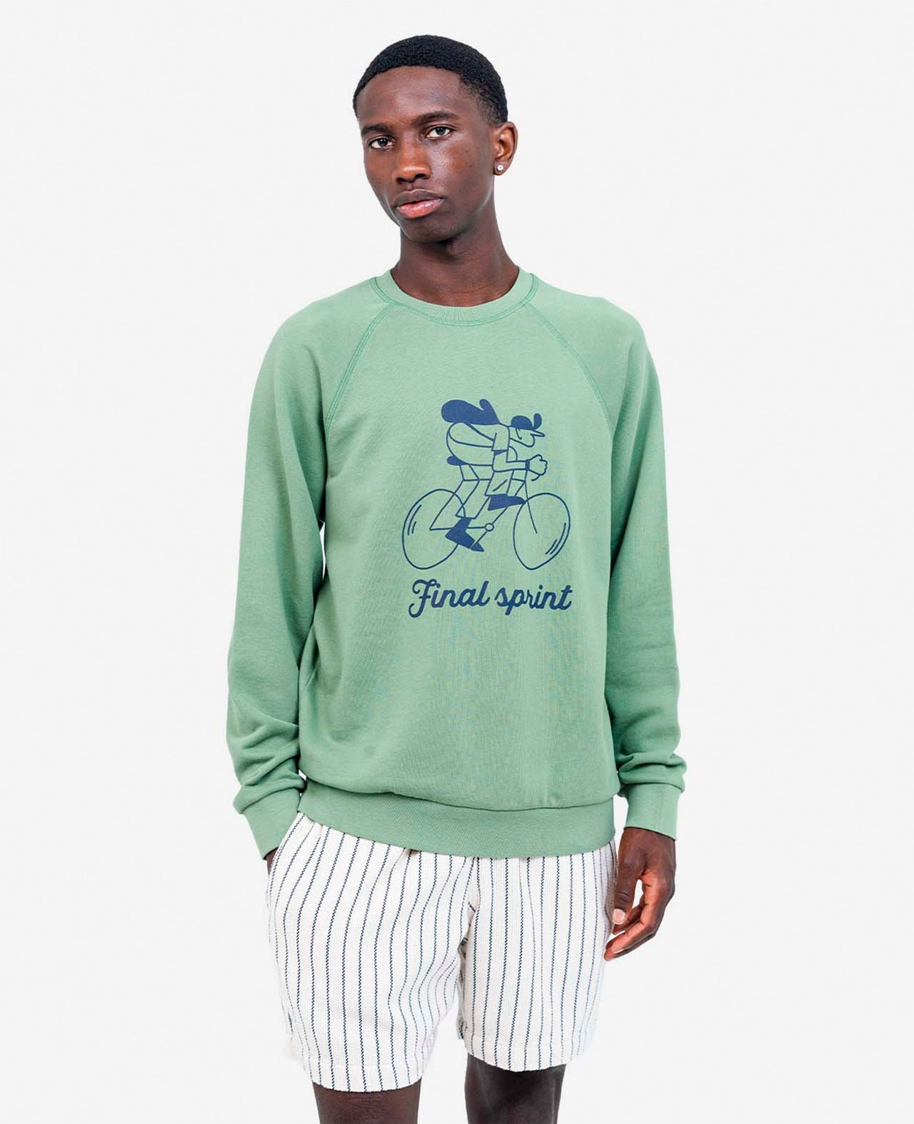 Olow Sweat Sprint Vert Sauge T-Shirt