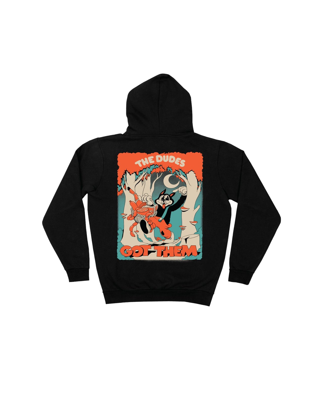 The Dudes Big Bad Wolf Classic Hoody Premium